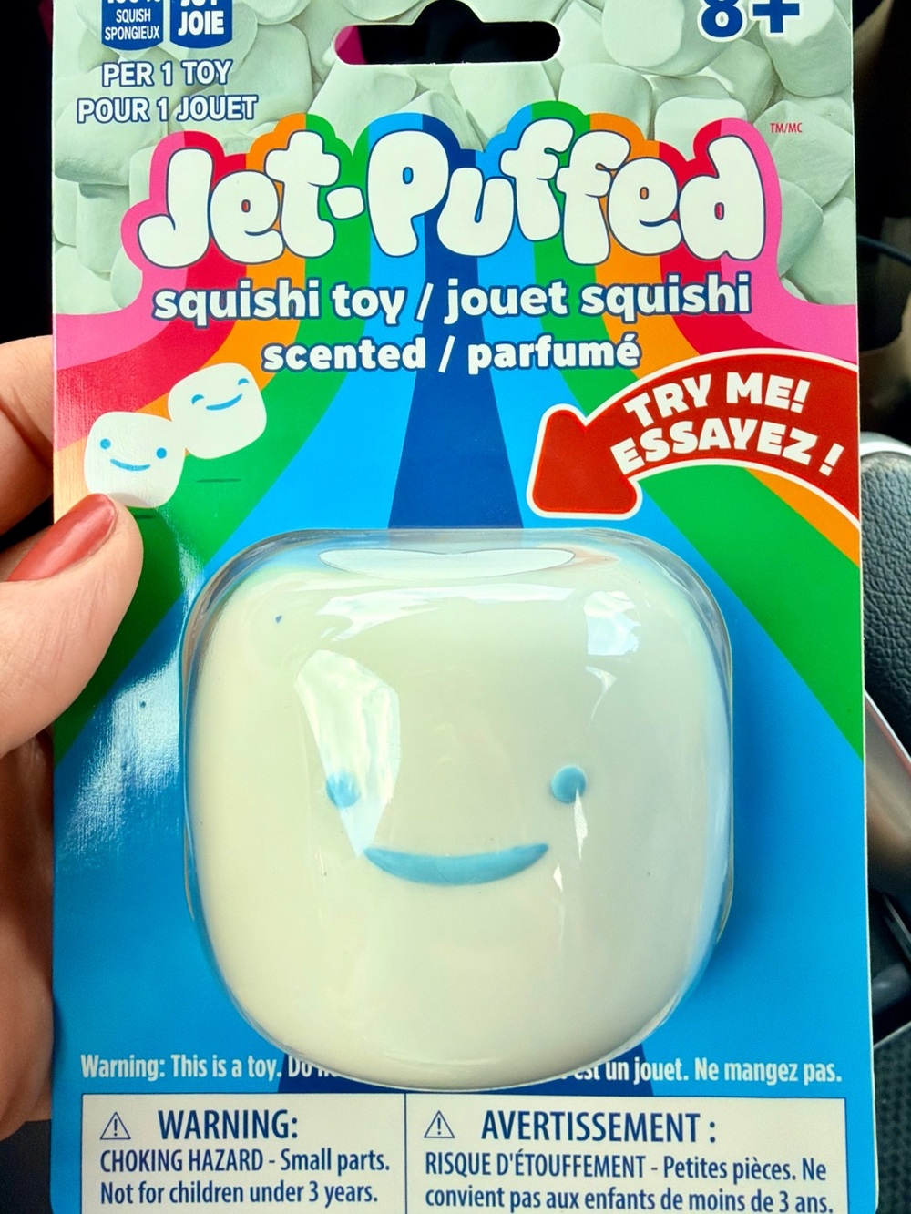 Jet-Puffed Marshmallow Squishy